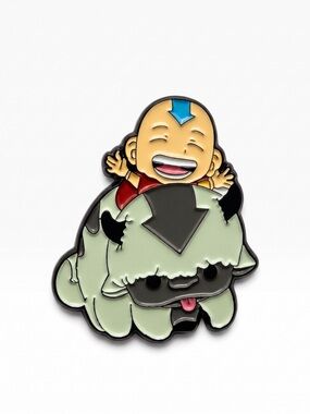 Avatar The Last Airbender Aang Appa Enamel Pin